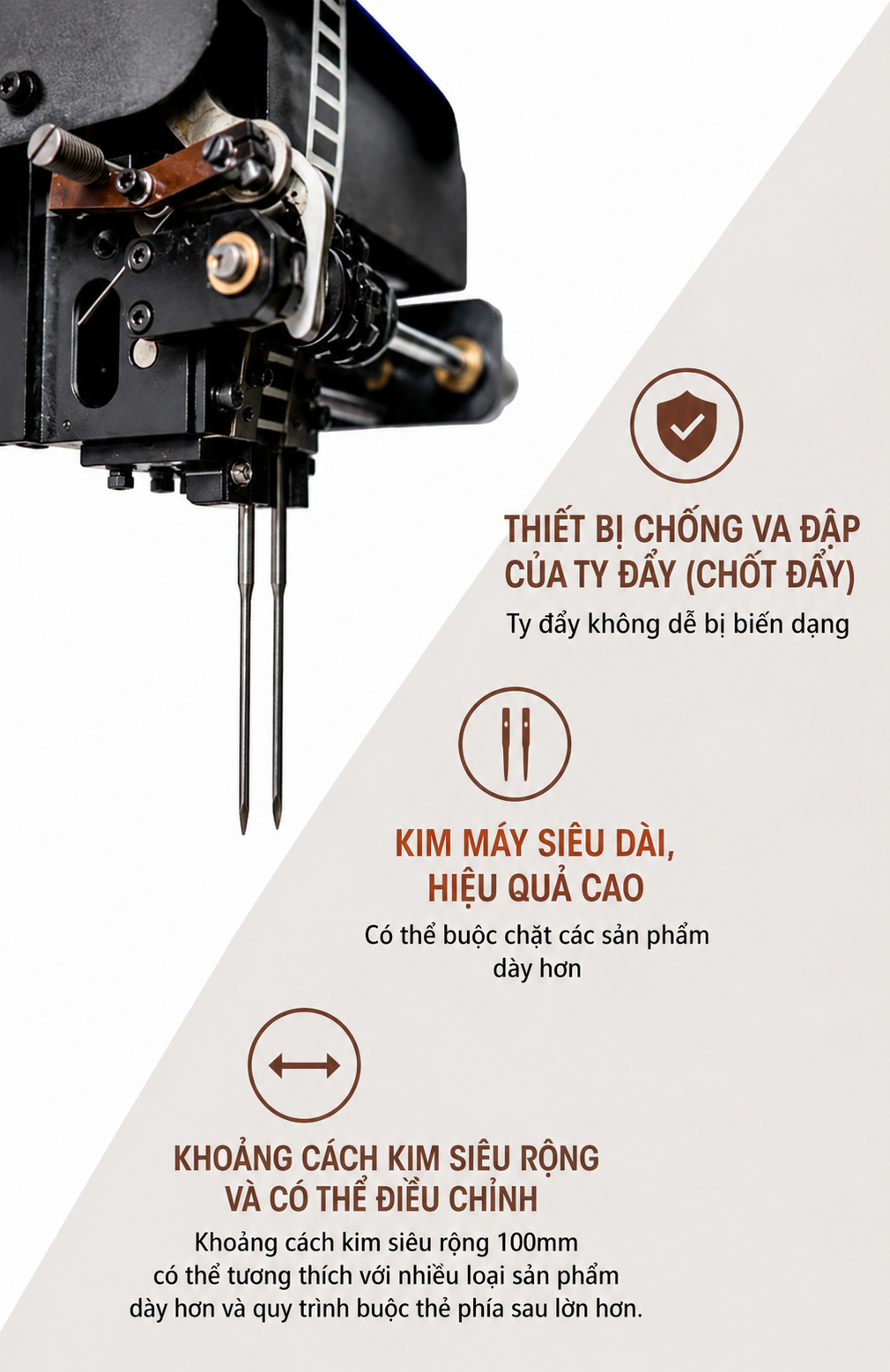 Máy dập ghim nhựa sợi thô HD-C4-4